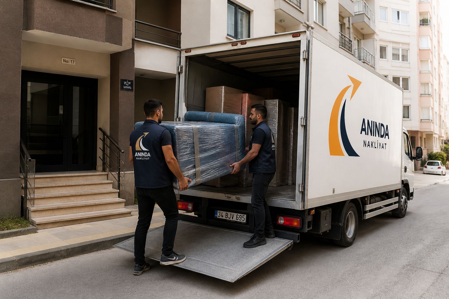Anında Nakliyat araç filosu